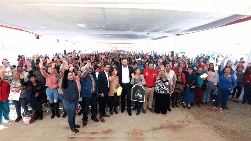 Canaliza Alejandro Tello apoyos de la Estrategia UNE a más de 1 mil 500 guadalupenses