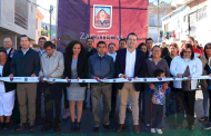 Cumple Ulises Mejía Haro con dignificación de calles en colonias y comunidades