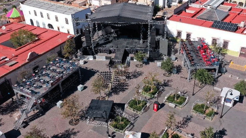 Todo listo para que inicie  la Feria de la Virgen, Guadalupe 2019