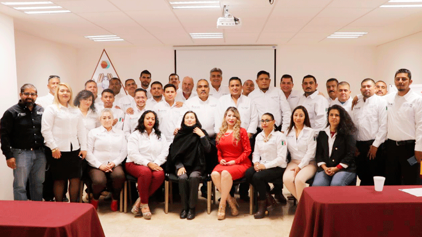 Clausura Domínguez Campos el curso de Capacitación y Certificación de Consejería en Adicciones