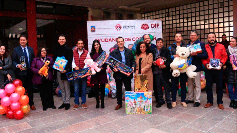 Arranca Ulises Mejía Haro Campaña de Donación de Juguetes para llevar alegría a menores de la Capital