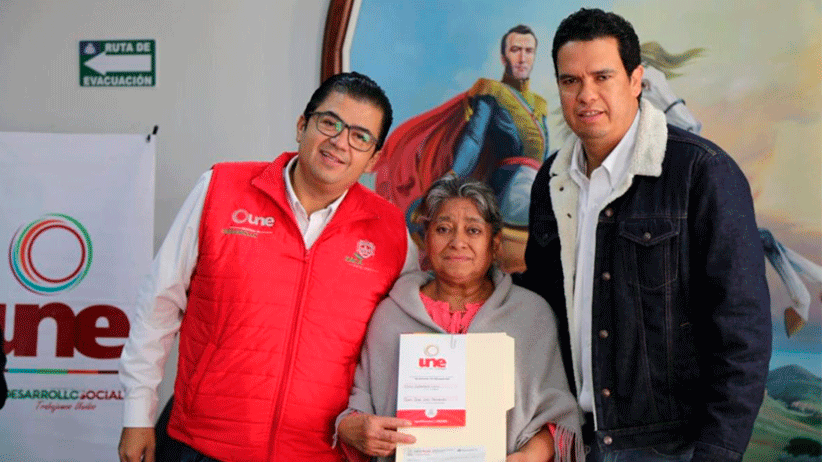 Reciben apoyos del Gobierno Estatal cuidadores de personas con discapacidad, en Calera
