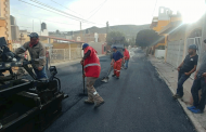 Secretaría de Obras Públicas rehabilita calles de Guadalupe y Zacatecas