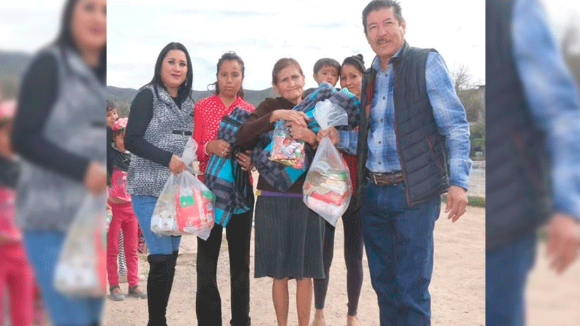 Continúa con éxito la entrega de apoyos invernales en Mazapil