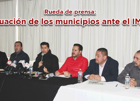 Rueda de prensa: Situación de varios municipios ante el IMSS
