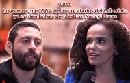 Video: Logramos que 100% de los locatarios del Laberinto ya no den bolsas de plástico: Nancy Flores