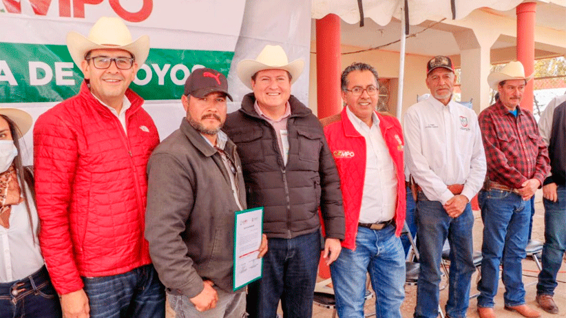 Continúa Gobernador Alejandro Tello gestiones para apoyar al campo