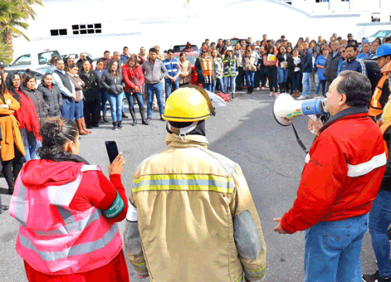 Realiza simulacro la Secretaría de Bienestar en Zacatecas