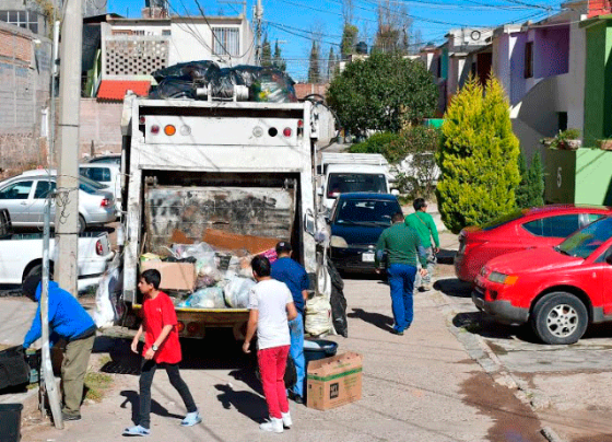 Refuerza Dirección de Servicios Públicos  recolección de residuos en Guadalupe