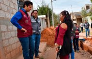Supervisa Julio César Chávez  Ampliación de red de drenaje en El Bordo