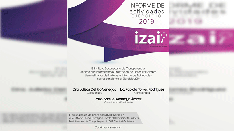 Rendirá cuentas ante la sociedad zacatecana el IZAI con su plena Autonomía