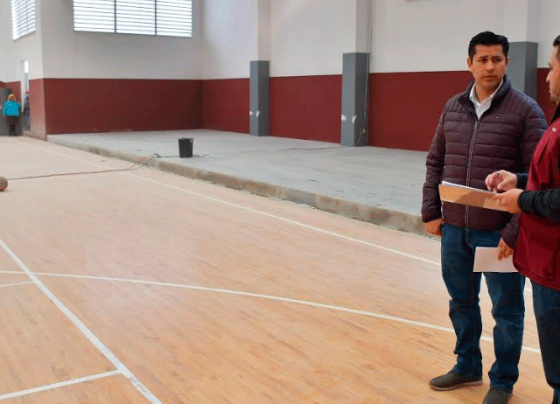 Supervisa Julio César Chávez  rehabilitación del Auditorio Luis Moya
