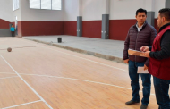 Supervisa Julio César Chávez  rehabilitación del Auditorio Luis Moya