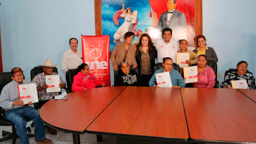 En Moyahua, reciben apoyos sociales cuidadores de personas con discapacidad