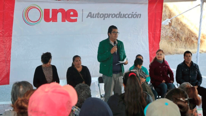 Con la estrategia UNE, beneficia SEDESOL a familias de seis Municipios