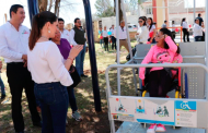 Inaugura Presidenta de SEDIF el primero de 10 Parques Infantiles incluyentes