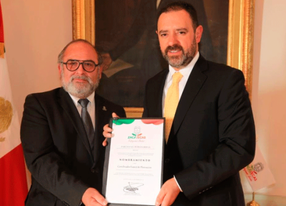 Alejandro Tello nombra a Pablo Pedroza Coordinador Estatal de Planeación