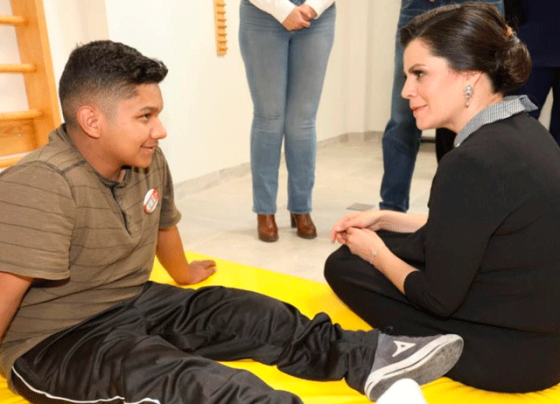 Inauguran nueva Unidad Básica de Rehabilitación en Jalpa
