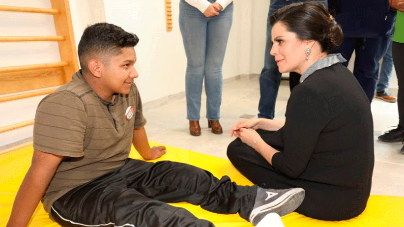 Inauguran nueva Unidad Básica de Rehabilitación en Jalpa