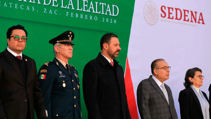 Reconocen los tres poderes del estado gesta de Lealtad del Ejército Mexicano