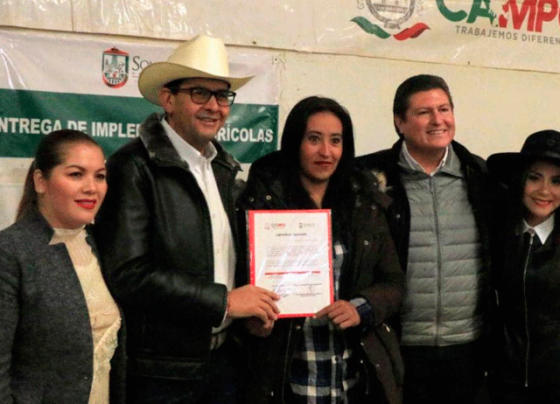 Entrega Gobierno de Tello 20 mdp para el campo de Sombrerete