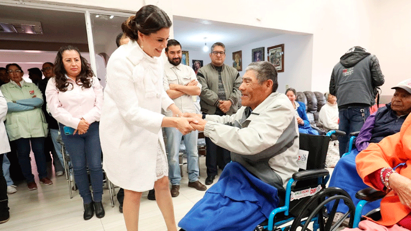 Entrega Presidenta de SEDIF remodelación de la Casa Hogar de la Tercera Edad