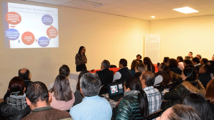 Consulado de EEUU capacita a personal del SNE en derechos laborales de jornaleros agrícolas