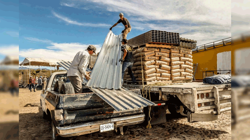 Mejoran viviendas de 7 mil 500 habitantes de 5 municipios