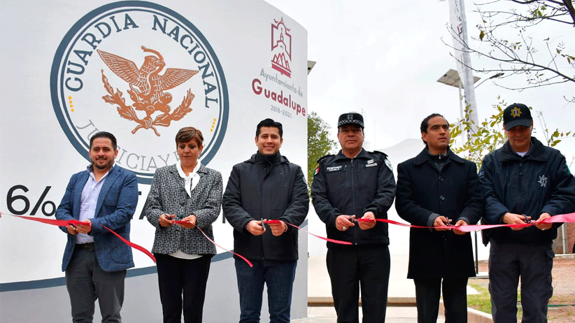 Entrega Julio César Chávez  dos comandancias a la Guardia Nacional