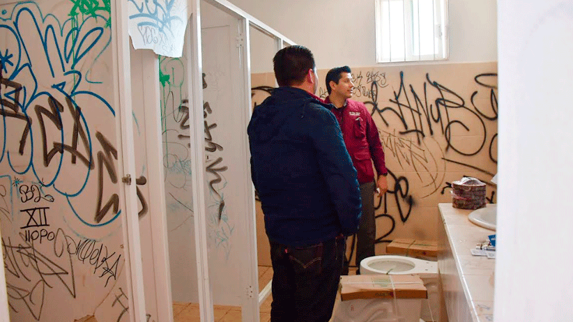 Invierte municipio de Guadalupe 750 mil pesos  en rehabilitar salones de usos múltiples en cuatro parques