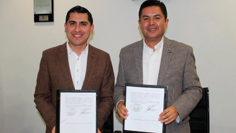 Firman convenio de colaboración IZEA e INSELCAP