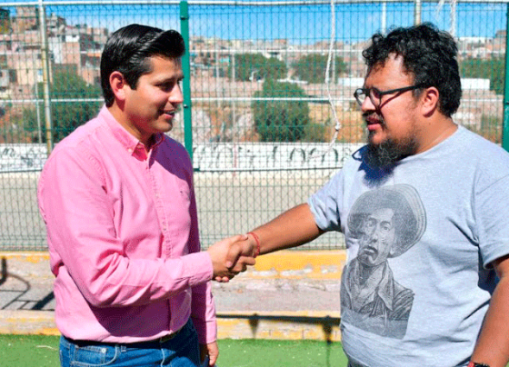 Julio César Chávez y Jóvenes por la transformación acuerdan rescatar áreas en Tierra y Libertad