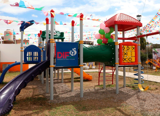 Con parque inclusivo promueve SEDIF la sana convivencia entre niñas y niños