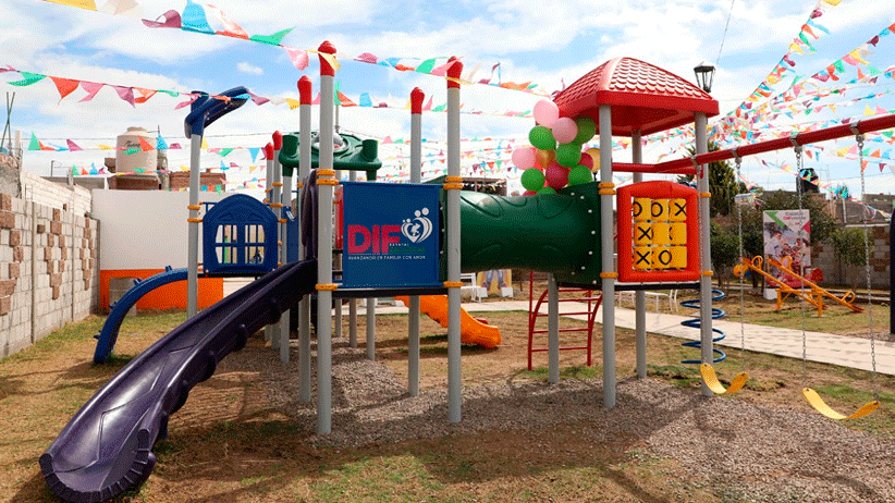 Con parque inclusivo promueve SEDIF la sana convivencia entre niñas y niños