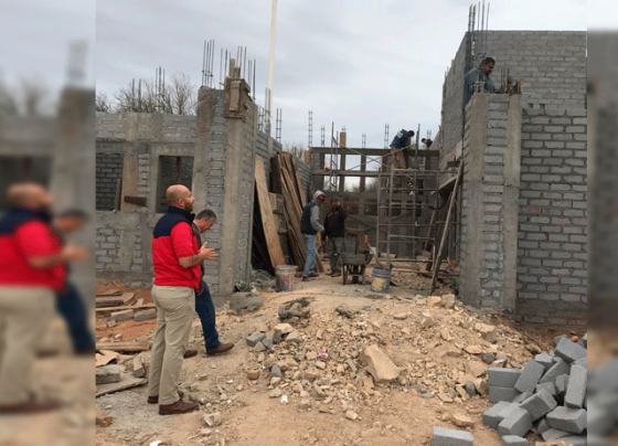 Registra 55% de avance Casa de Seguridad en Pánuco