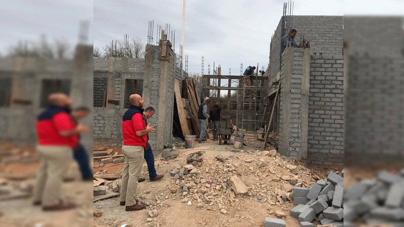 Registra 55% de avance Casa de Seguridad en Pánuco