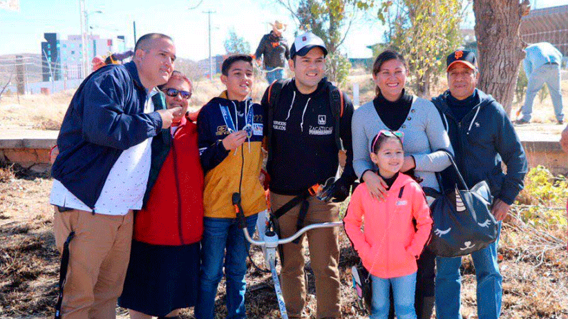 Se  suma la UAZ a Jornada Voluntaria de Limpieza por el rescate de espacios deportivos: Ulises Mejía