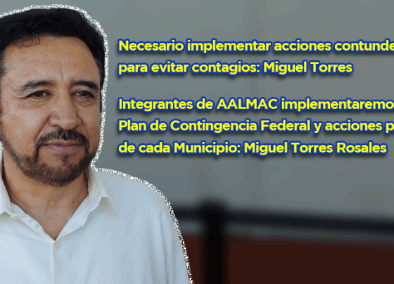 Video: Necesario implementar acciones más contundentes para evitar contagios: Miguel Torres Rosales