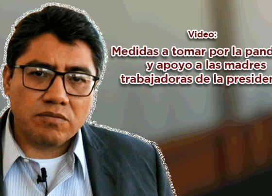 Video: Medidas a tomar por la pandemia y apoyo a las madres trabajadoras de la presidencia