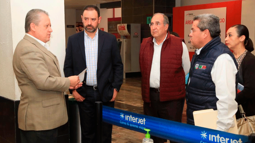 Se refuerzan medidas de prevención sanitaria en Aeropuerto y Central de Autobuses de Zacatecas