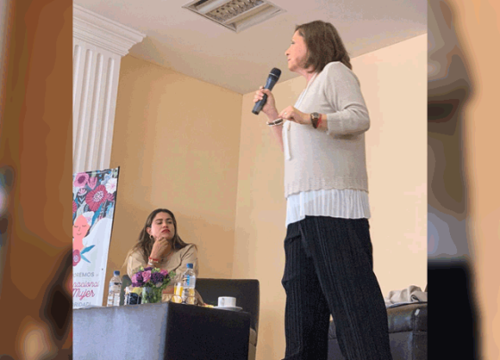 Realiza Catalina Monreal conferencia magistral de empoderamiento de las mujeres.