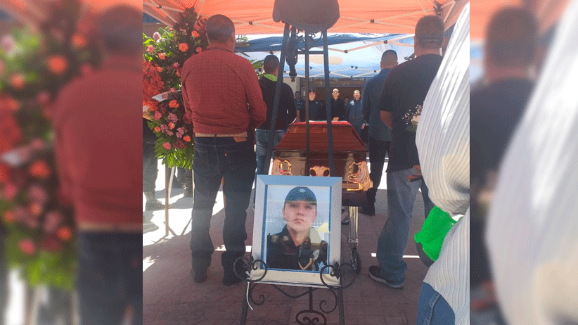 Autoridades Estatales y  municipales rindieron homenaje Póstumo a policías de Sombrerete