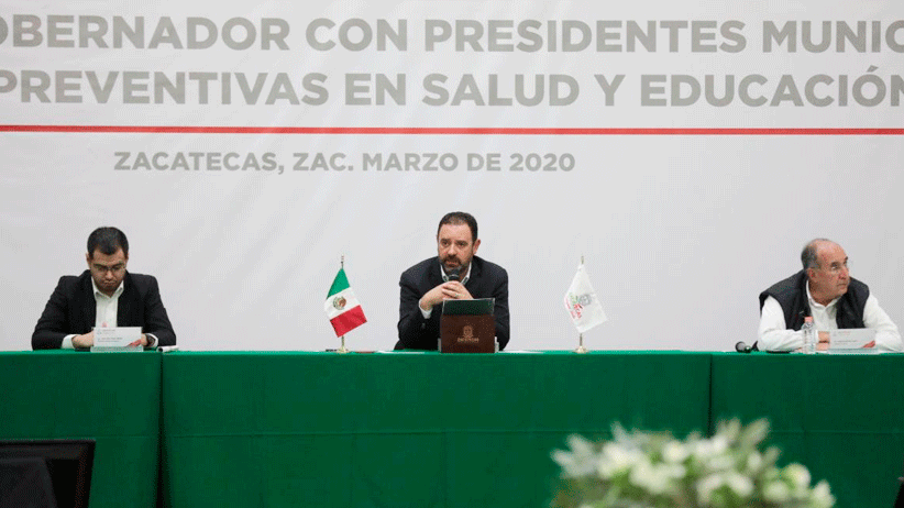 Imparte Gobiernos del Estado a Municipios medidas para mitigar el COVID-19