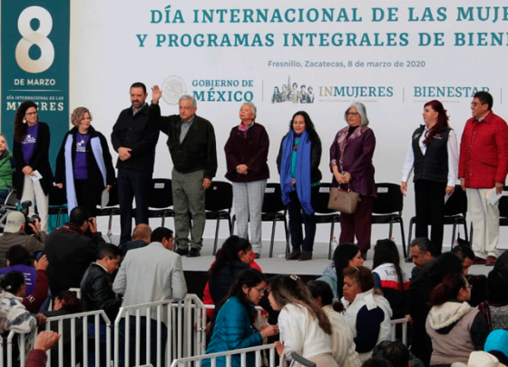 EN VIVO | Día Internacional de la Mujer y Programas del Bienestar, desde Fresnillo, Zacatecas