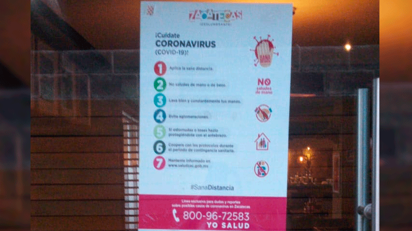 Proporciona Gobierno Estatal material preventivo a prestadores de servicios turísticos de Zacatecas