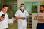 Entrega Julio César Chávez  equipo médico en centros de salud de Guadalupe