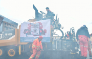 Con recursos totalmente municipales continúa reencarpetamiento de carreteras estatales