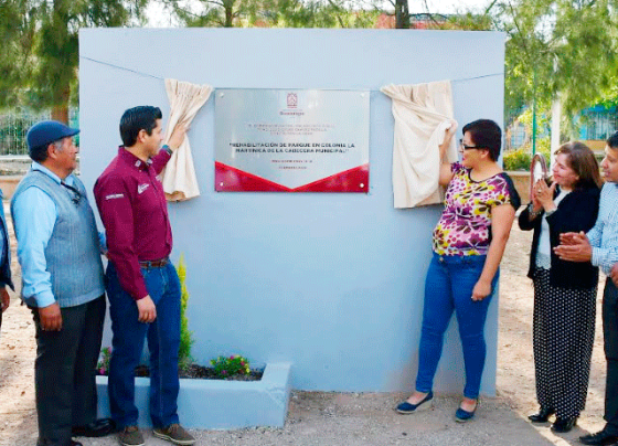 Totalmente rehabilitado  Entrega Julio César Chávez parque La Martinica