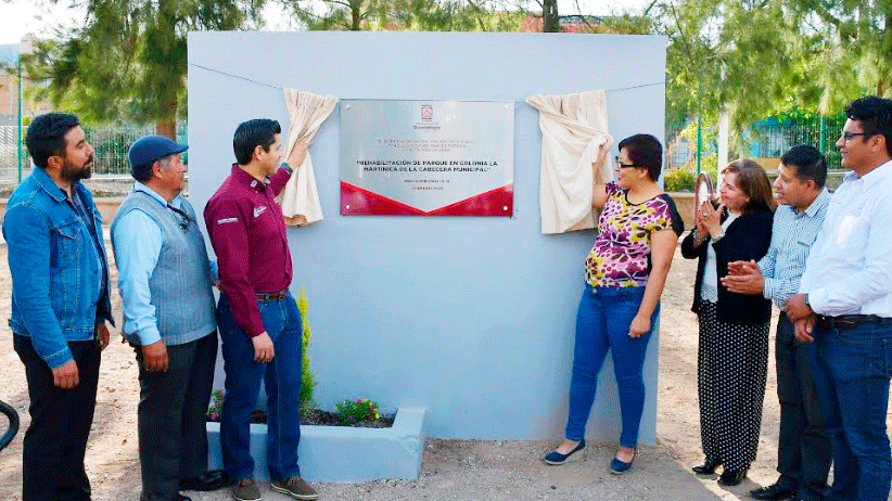 Totalmente rehabilitado  Entrega Julio César Chávez parque La Martinica