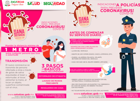 Aplican medidas para prevenir propagación del COVID-19 entre las corporaciones policiales